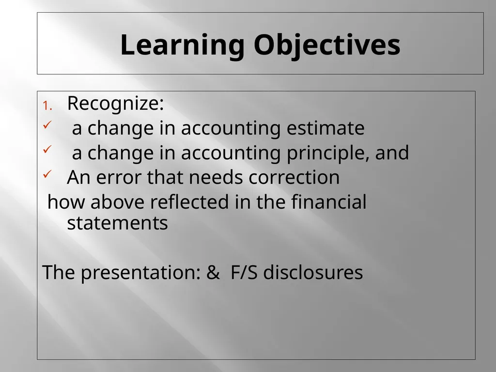 INTERMEDIATE FINANCIAL ACCOUNTING CHAPTER 20 1 - slide 2 of 14
