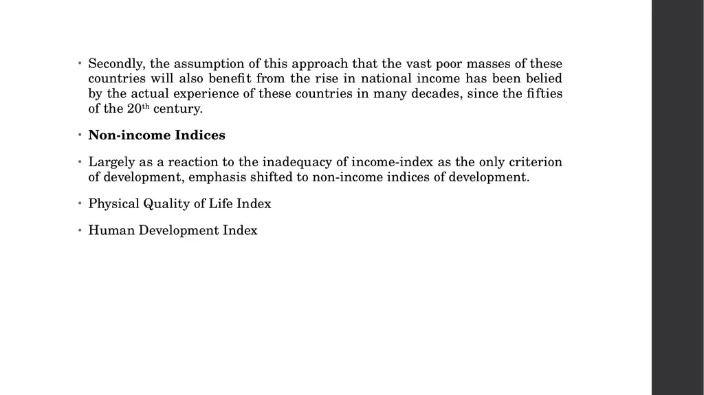 Concept of Development Meaning and Indicators In - slide 8 of 15
