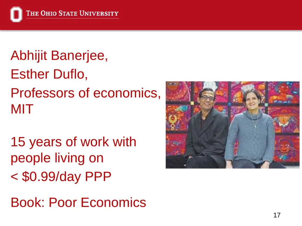 Anti-Poverty Technology: Jeffrey Sachs, The End of - slide 17 of 40