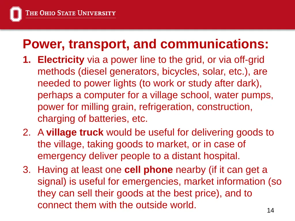 Anti-Poverty Technology: Jeffrey Sachs, The End of - slide 14 of 40