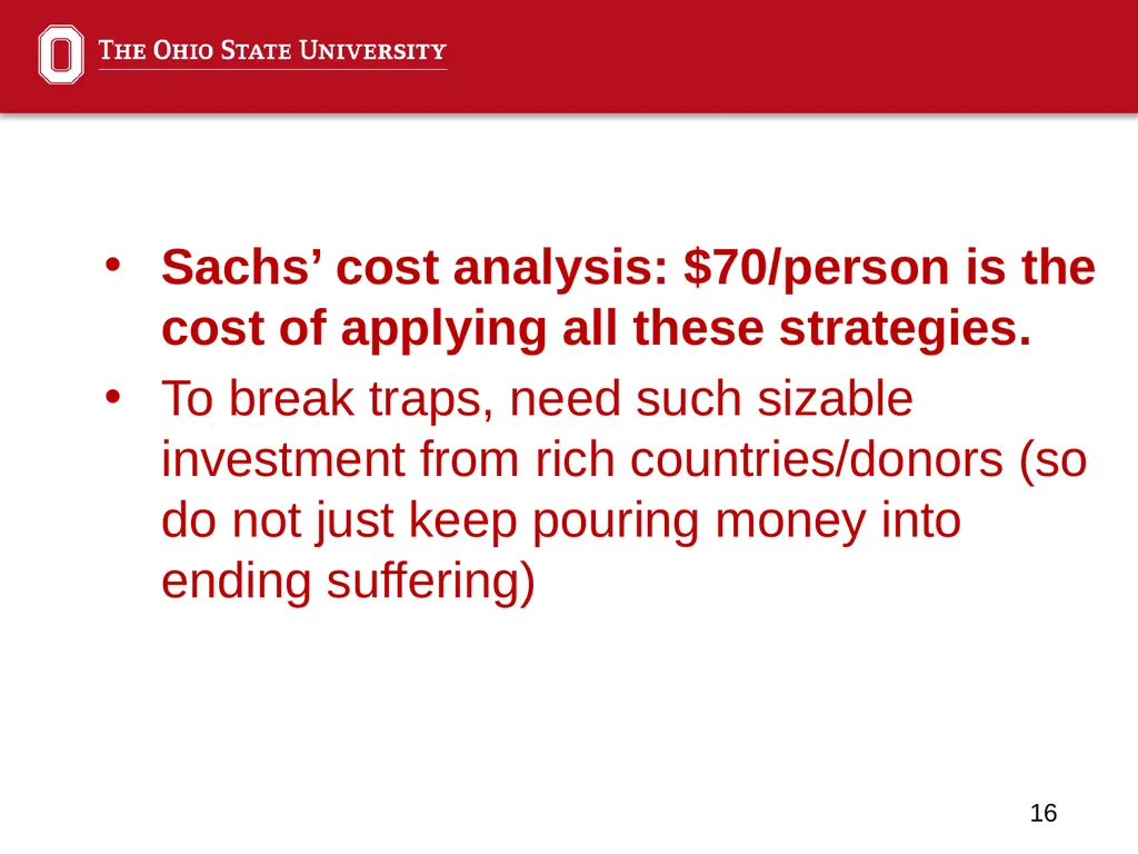 Anti-Poverty Technology: Jeffrey Sachs, The End of - slide 16 of 40