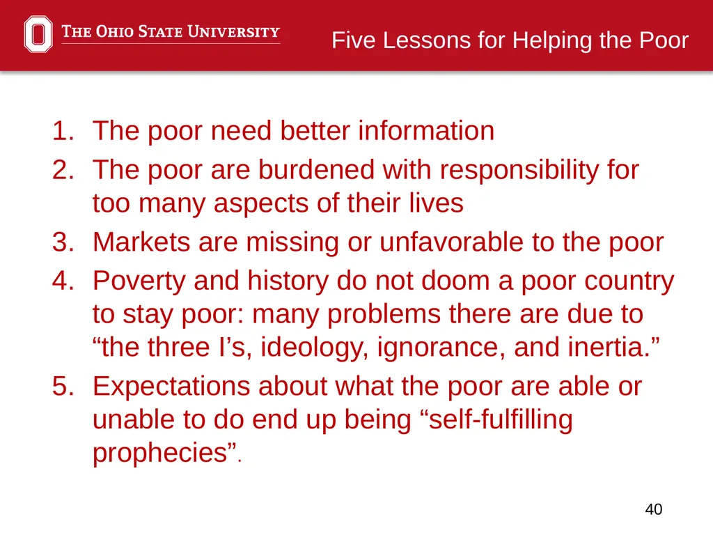 Anti-Poverty Technology: Jeffrey Sachs, The End of - slide 40 of 40