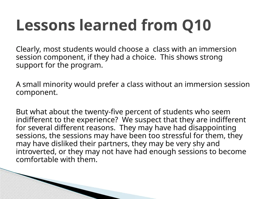 Using Student Evaluations to Improve Virtual - slide 22 of 22