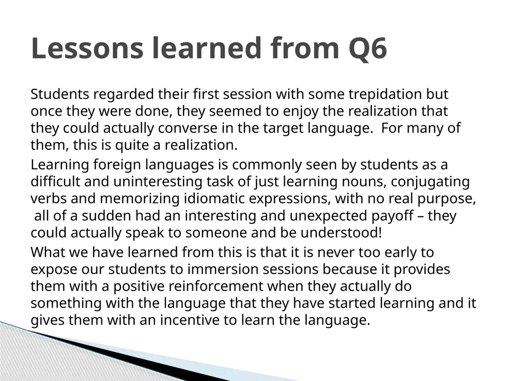 Using Student Evaluations to Improve Virtual - slide 14 of 22