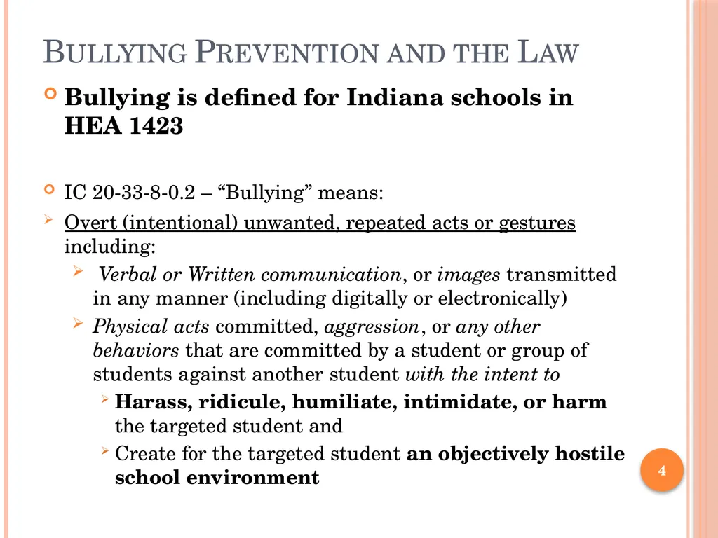 BULLY PREVENTION AND INTERVENTION School - slide 4 of 41