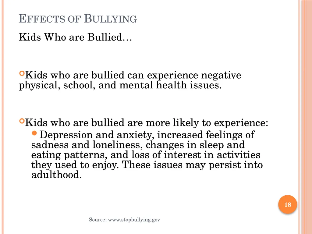 BULLY PREVENTION AND INTERVENTION School - slide 18 of 41