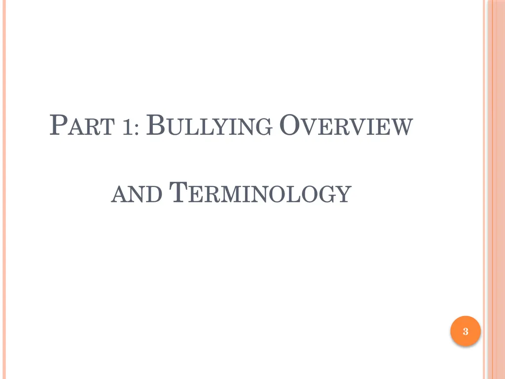 BULLY PREVENTION AND INTERVENTION School - slide 3 of 41