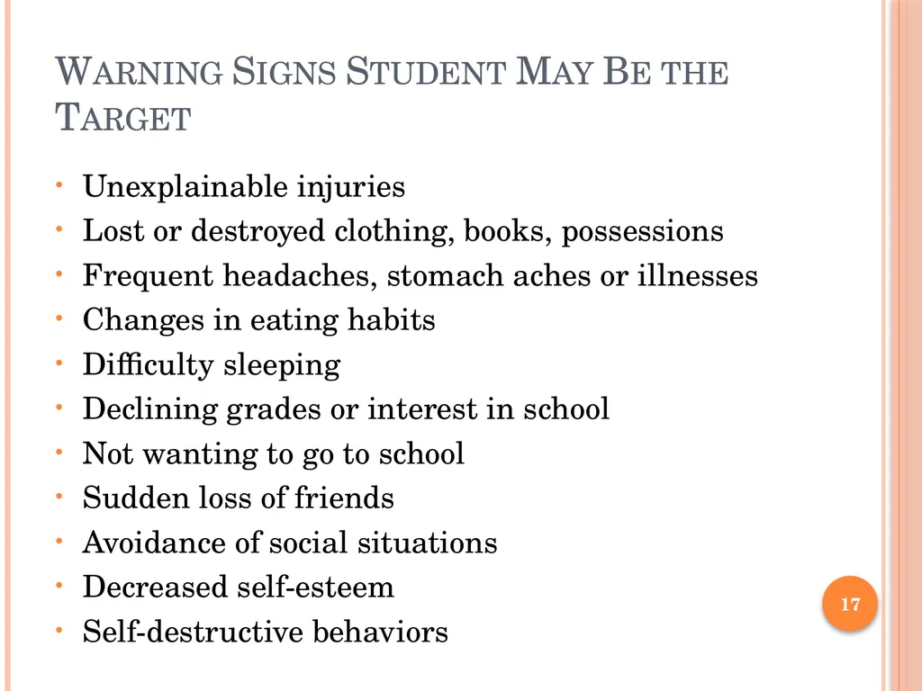 BULLY PREVENTION AND INTERVENTION School - slide 17 of 41