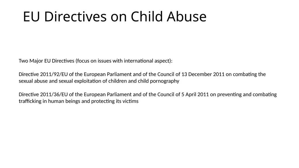 Identifying and Responding to Child Abuse - slide 4 of 10