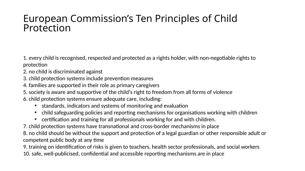 Identifying and Responding to Child Abuse - slide 3 of 10