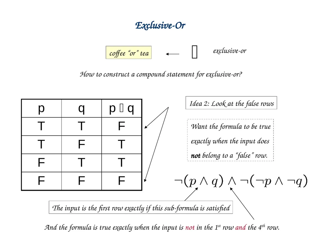Propositional Logic Statement (Proposition) A - slide 6 of 26