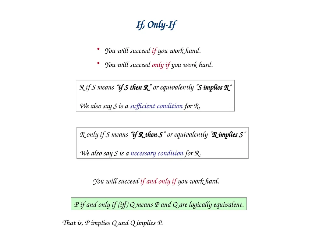 Propositional Logic Statement (Proposition) A - slide 23 of 26