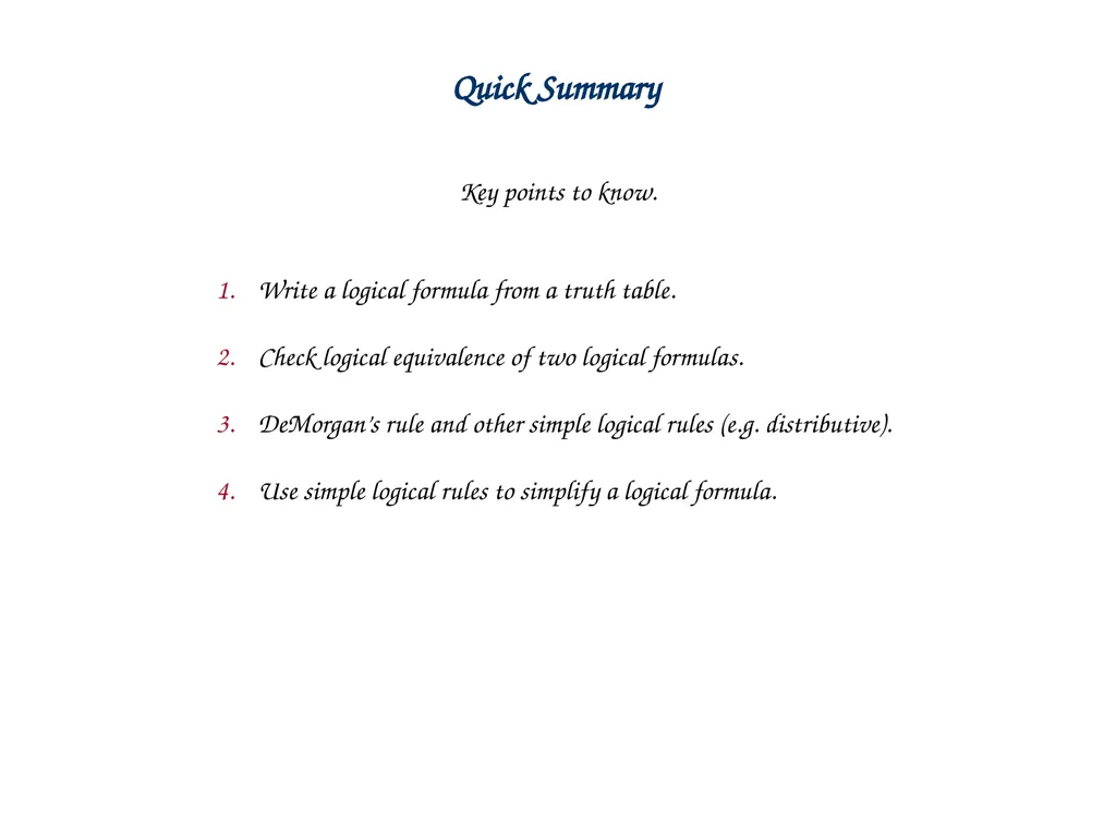 Propositional Logic Statement (Proposition) A - slide 15 of 26