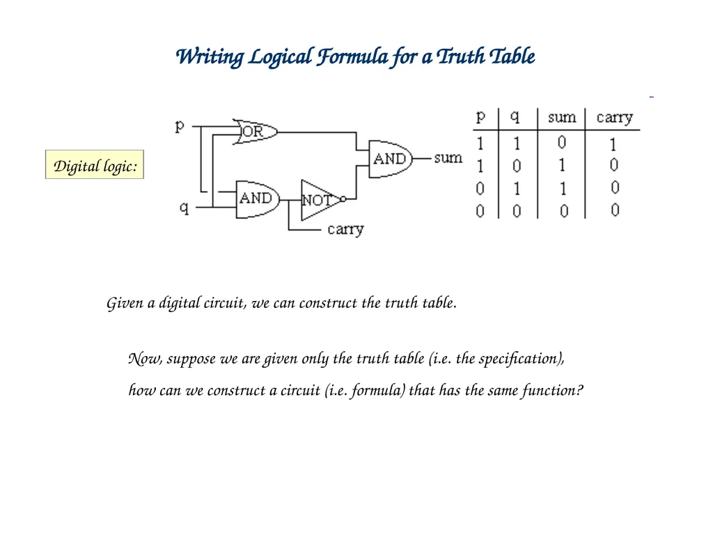 Propositional Logic Statement (Proposition) A - slide 8 of 26