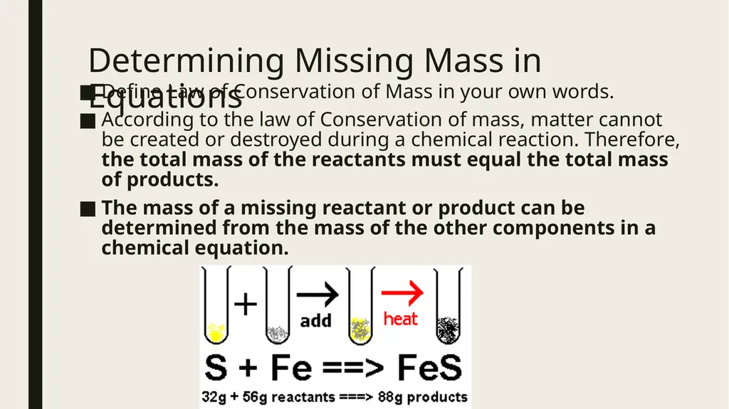 Aim: how to determine missing information from a - slide 2 of 9