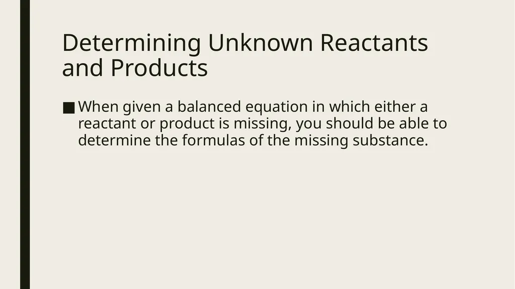 Aim: how to determine missing information from a - slide 6 of 9