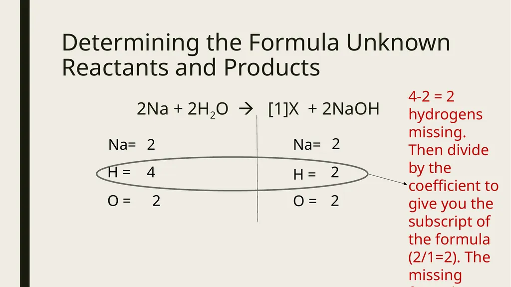 Aim: how to determine missing information from a - slide 8 of 9