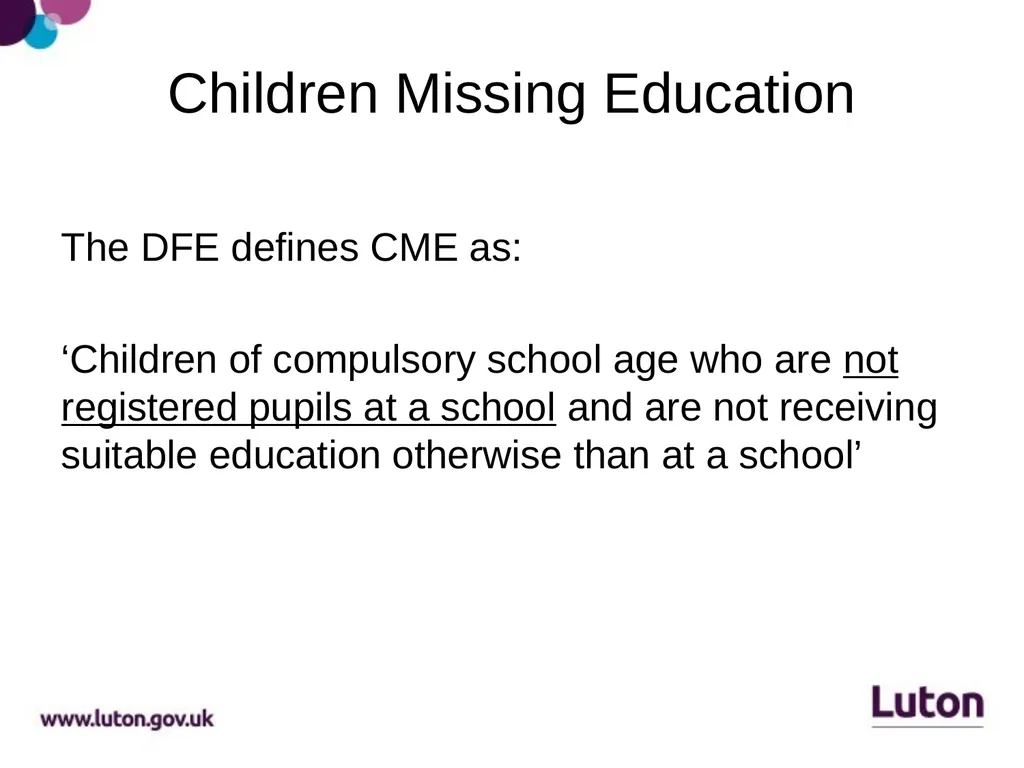 CHILDREN MISSING EDUCATION Mansoora Karimuddin - slide 6 of 20