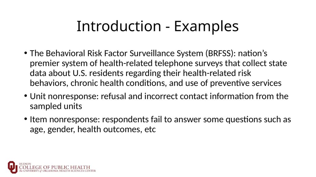 Introduction to Multiple Imputation Sixia Chen, - slide 8 of 36