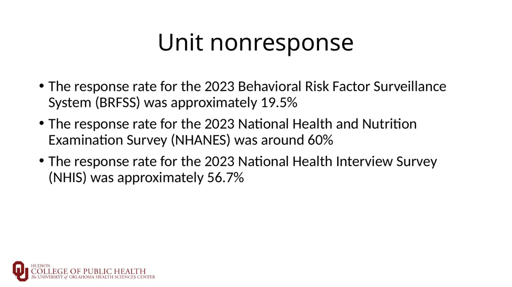 Introduction to Multiple Imputation Sixia Chen, - slide 9 of 36
