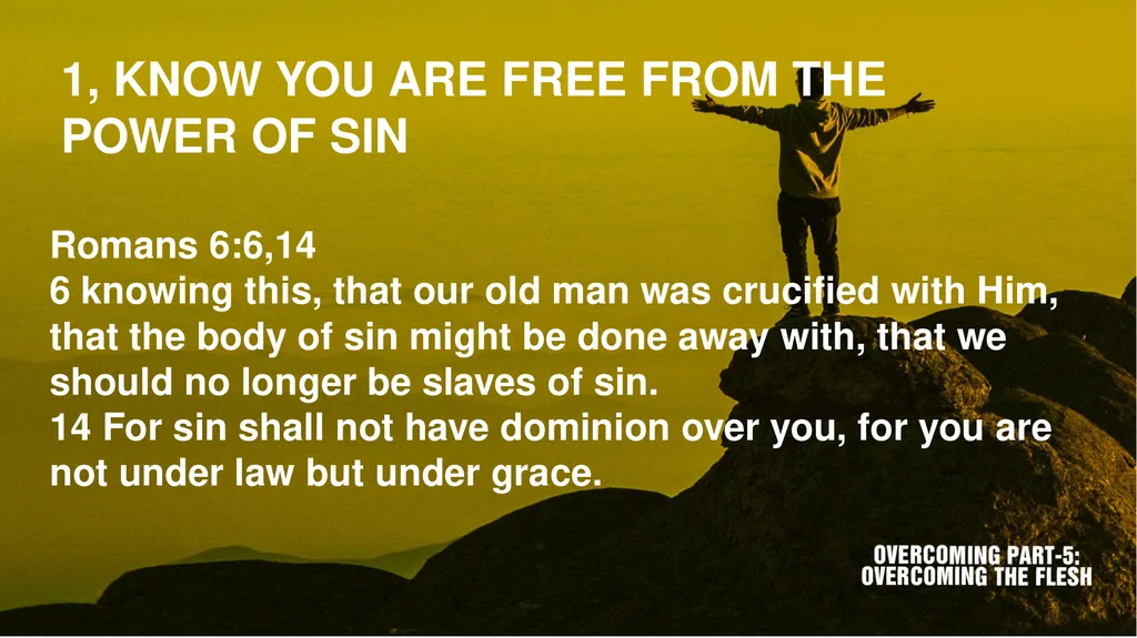 Scripture texts: James 1:13-16; Romans 8:1-13 1, - slide 3 of 16