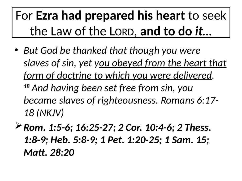 Learn from Old Testament Examples Now all these - slide 8 of 10