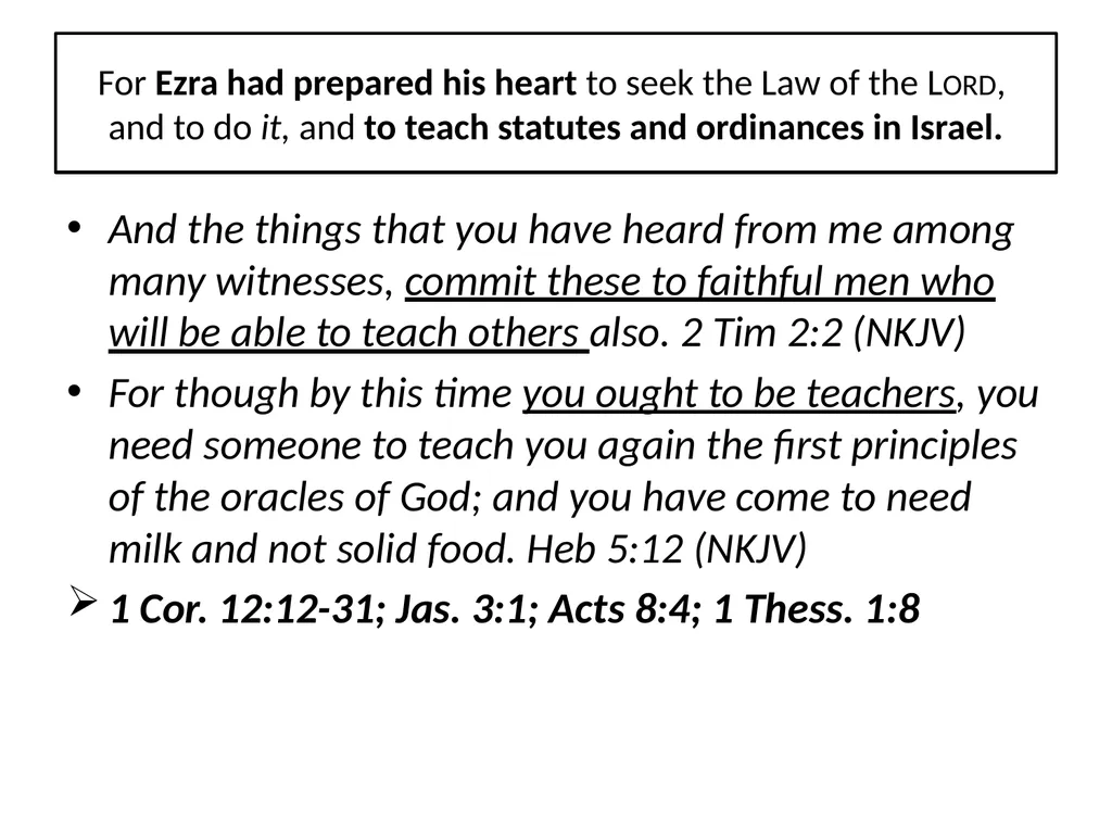 Learn from Old Testament Examples Now all these - slide 9 of 10