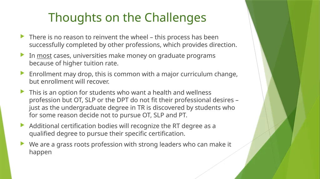 What Should be the Educational - slide 27 of 33