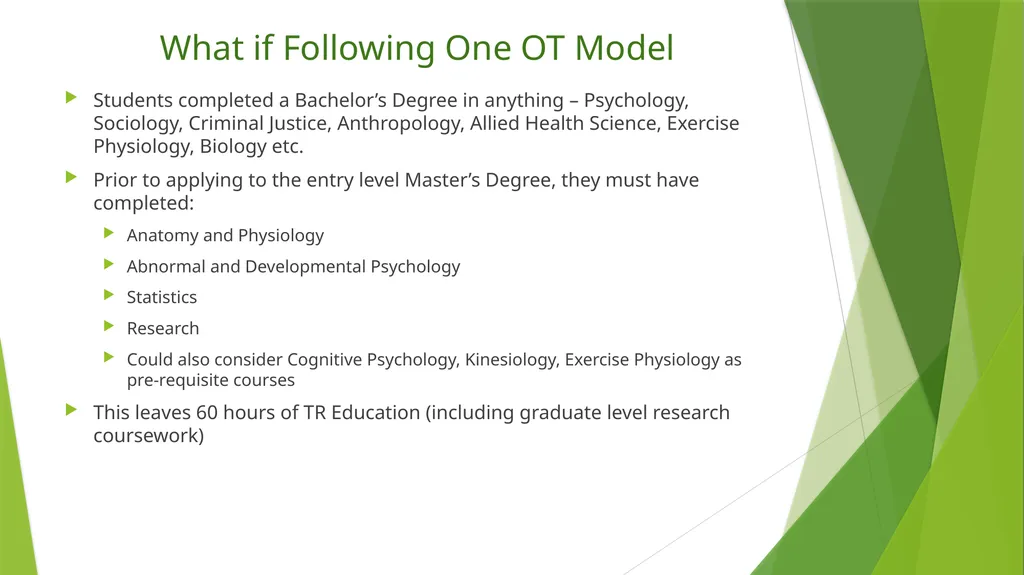 What Should be the Educational - slide 21 of 33