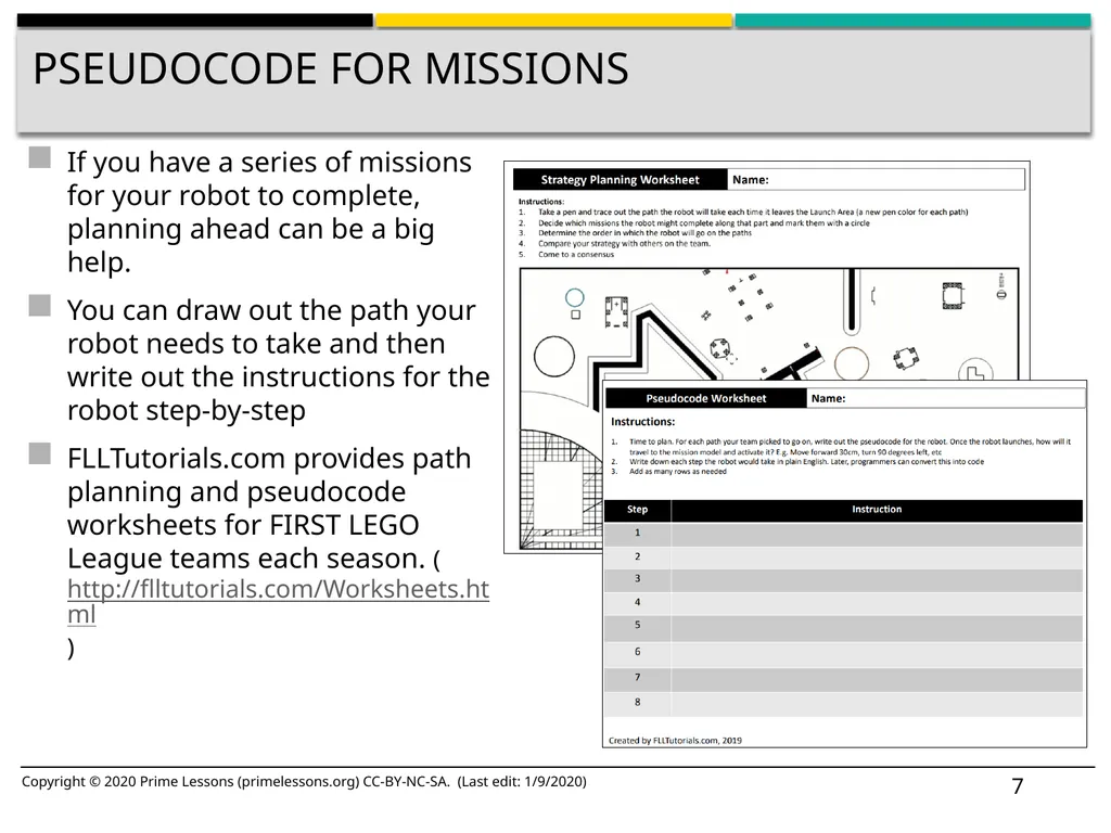 pseudocode BY SANJAY AND ARVIND SESHAN Lesson - slide 7 of 8