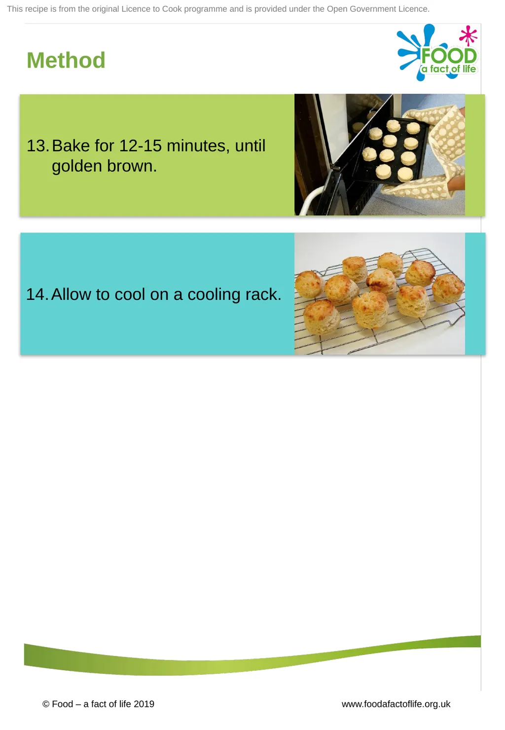 © Food – a fact of life 2019 - slide 5 of 5