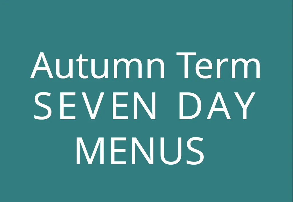 Autumn Term - slide 1 of 7