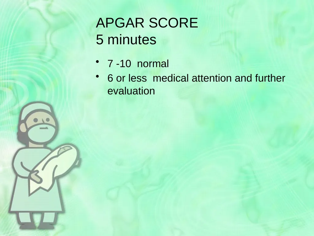 Newborn Assessment Jan Mould, RN, BSN, MEd HOSA – - slide 6 of 25