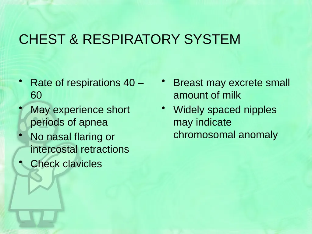 Newborn Assessment Jan Mould, RN, BSN, MEd HOSA – - slide 21 of 25