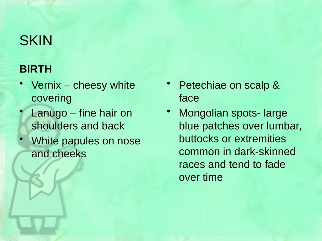 Newborn Assessment Jan Mould, RN, BSN, MEd HOSA – - slide 16 of 25