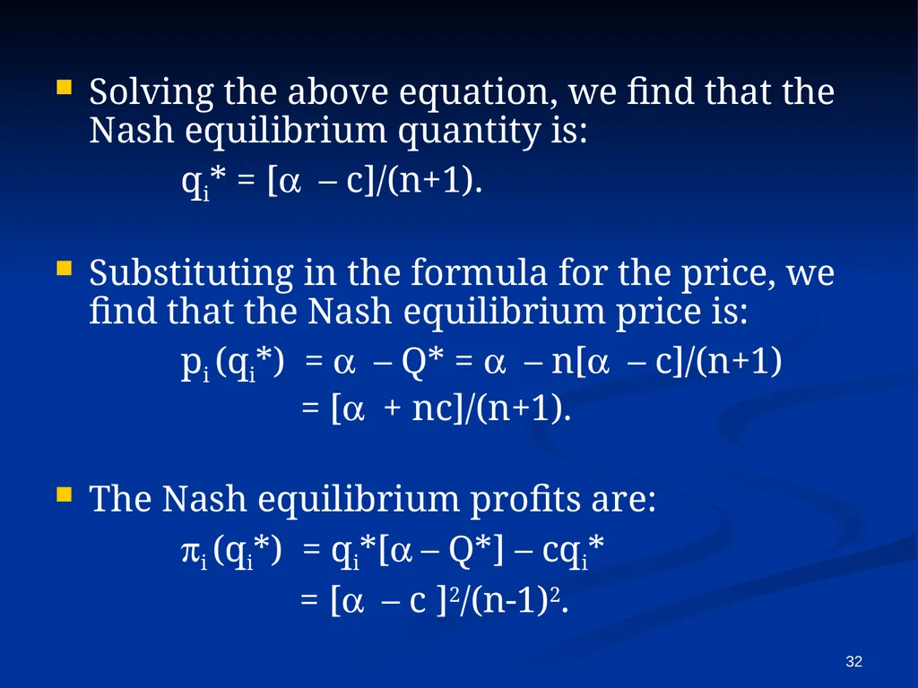 EC941 - Game Theory Francesco Squintani Email: - slide 32 of 54