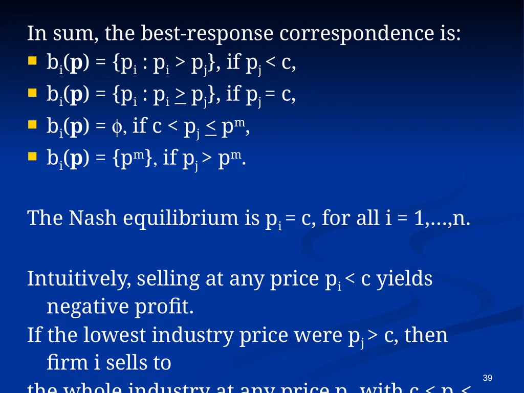 EC941 - Game Theory Francesco Squintani Email: - slide 39 of 54