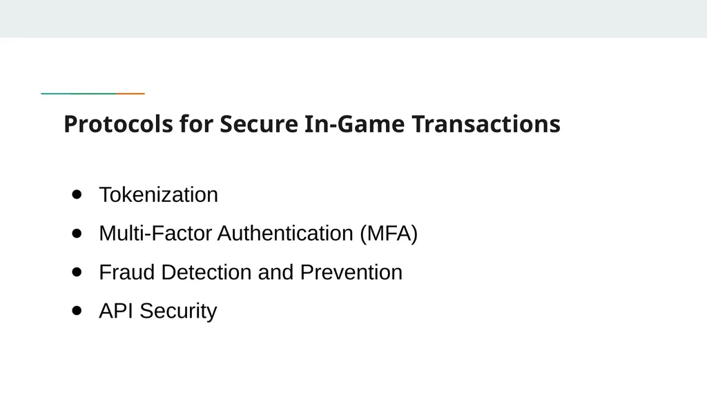 UNDERSTANDING GAME SECURITY FEATURES Game - slide 21 of 25