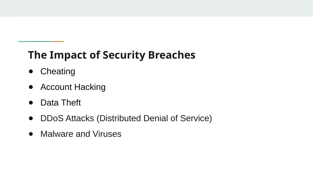 UNDERSTANDING GAME SECURITY FEATURES Game - slide 4 of 25