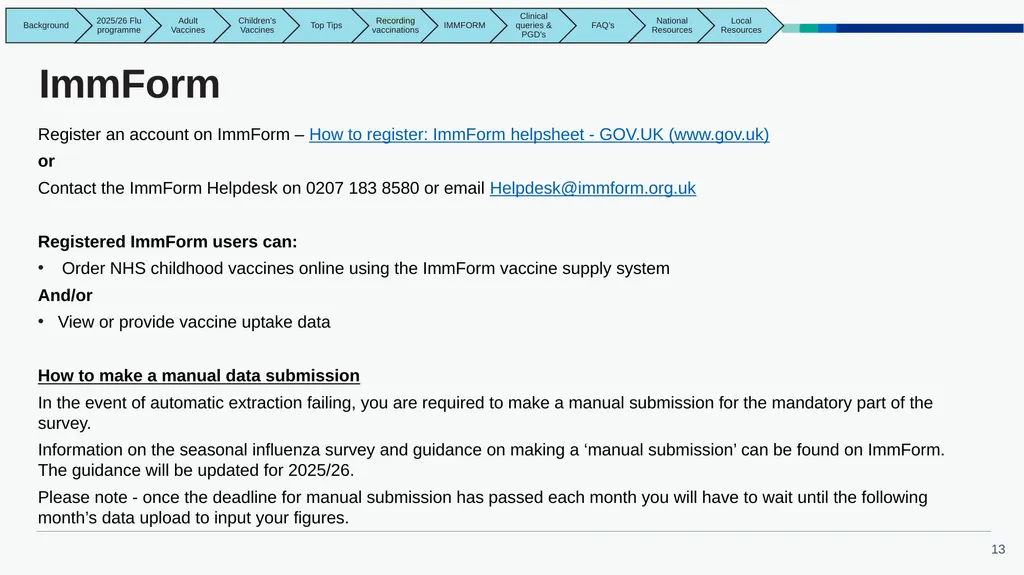 East Midlands GP Practice Flu Vaccination Toolkit - slide 13 of 20