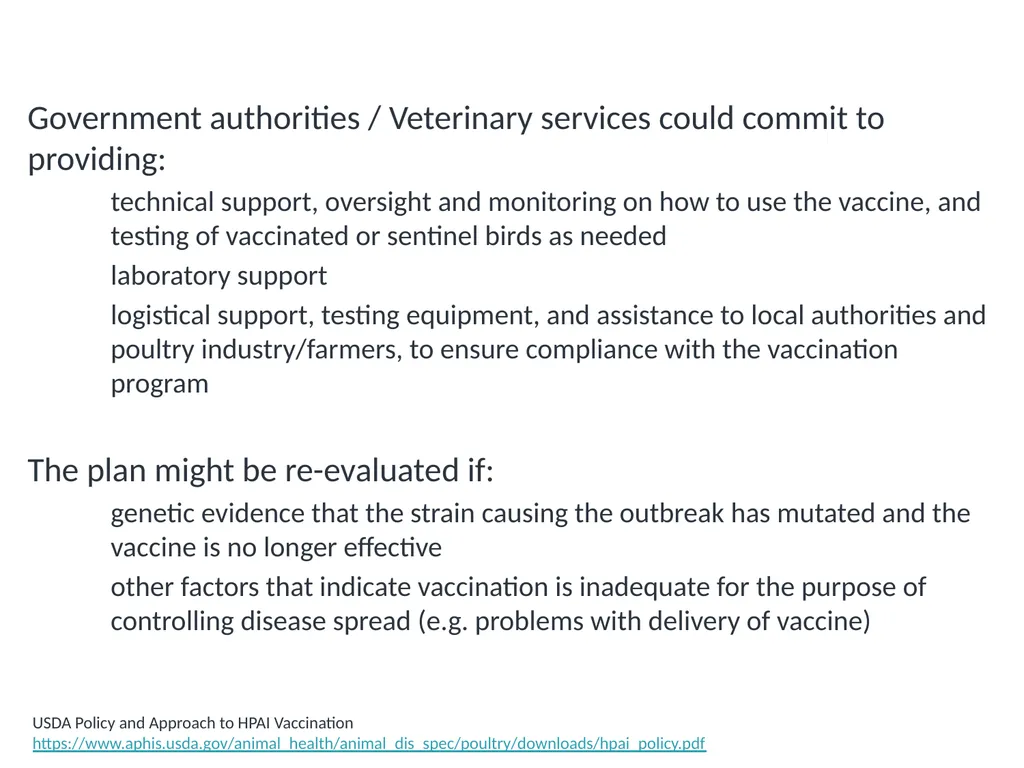 Module V6 Avian Influenza Virus Poultry Vaccines - slide 34 of 34