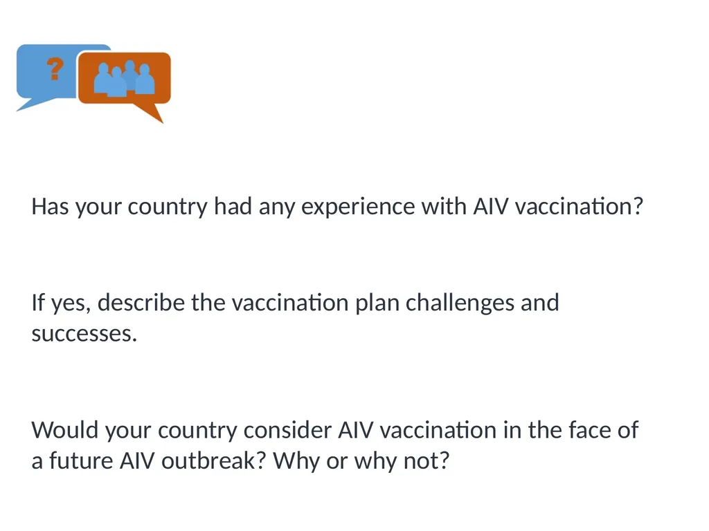 Module V6 Avian Influenza Virus Poultry Vaccines - slide 13 of 34