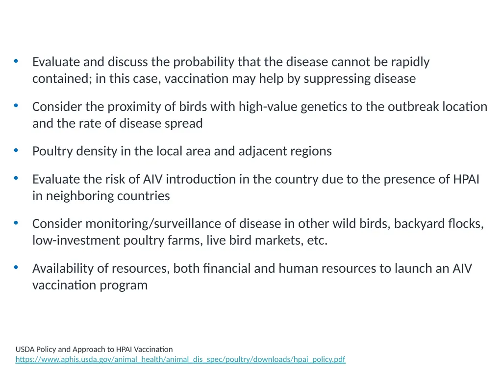 Module V6 Avian Influenza Virus Poultry Vaccines - slide 29 of 34