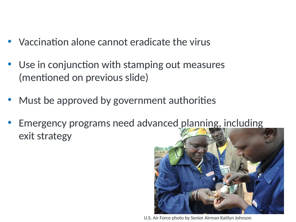 Module V6 Avian Influenza Virus Poultry Vaccines - slide 10 of 34