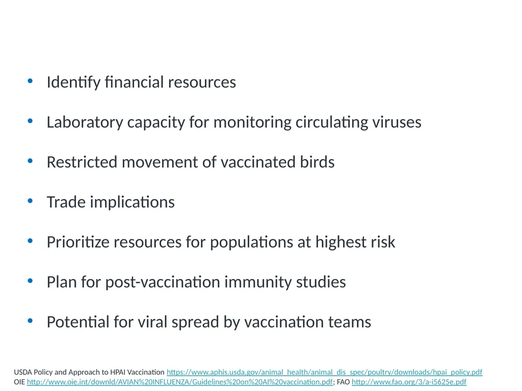 Module V6 Avian Influenza Virus Poultry Vaccines - slide 11 of 34