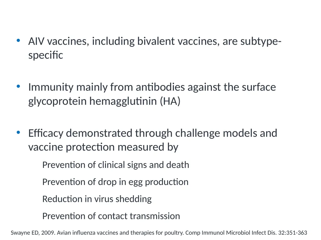Module V6 Avian Influenza Virus Poultry Vaccines - slide 17 of 34