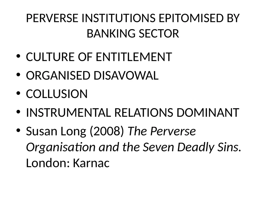 THE PROBLEM The gap between the evidence (from - slide 23 of 29