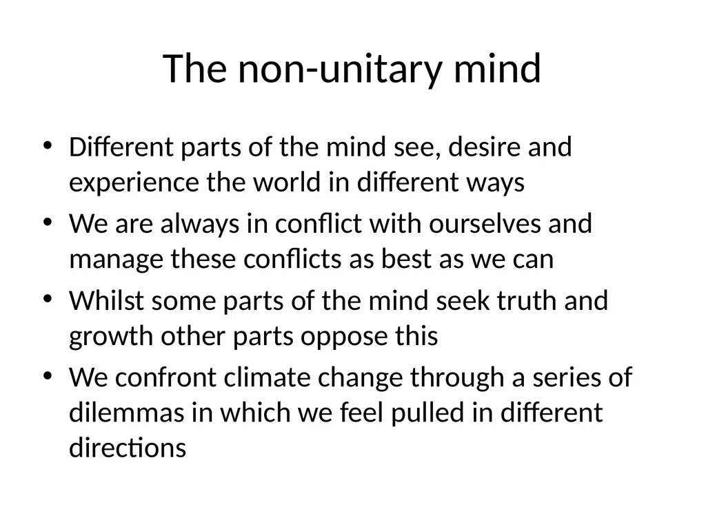 THE PROBLEM The gap between the evidence (from - slide 13 of 29