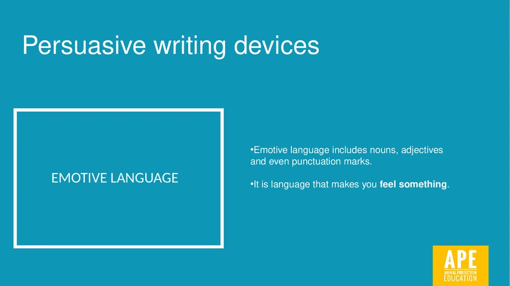 Persuasive Writing LESSON 2 Identifying and using - slide 2 of 44