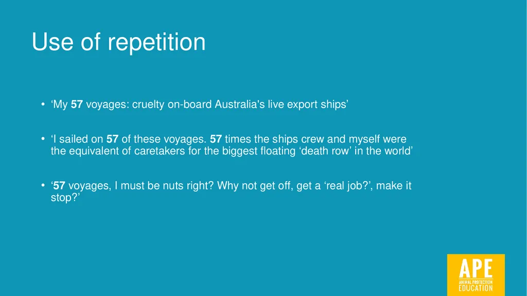 Persuasive Writing LESSON 2 Identifying and using - slide 37 of 44